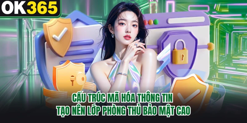 Cấu trúc mã hóa thông tin tạo nên lớp phòng thủ bảo mật cao